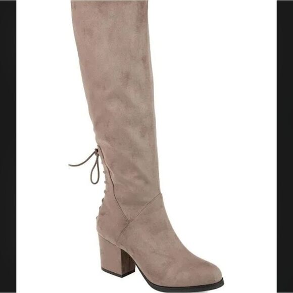 NIB Journee collections knee high vegan boots 9 - Picture 2 of 11